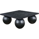  Meridian Fitch Black Oak Veneer Coffee Table IMAGE 4