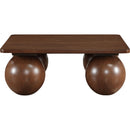  Meridian Fitch Brown Oak Veneer Coffee Table IMAGE 3
