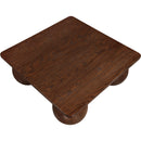  Meridian Fitch Brown Oak Veneer Coffee Table IMAGE 5