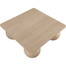  Meridian Fitch Natural Oak Veneer Coffee Table IMAGE 5