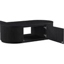  Meridian Moana Black Solid Wood Storage Coffee Table IMAGE 5