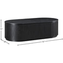  Meridian Moana Black Solid Wood Storage Coffee Table IMAGE 9