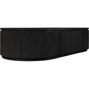  Meridian Moana Black Solid Wood Storage Coffee Table IMAGE 4