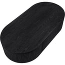  Meridian Moana Black Solid Wood Storage Coffee Table IMAGE 6