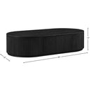  Meridian Moana Black Solid Wood Storage Coffee Table IMAGE 8