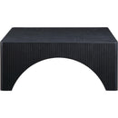  Meridian Eloise Black Oak Veneer Coffee Table IMAGE 3