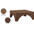  Meridian Eloise Brown Oak Veneer Coffee Table IMAGE 7
