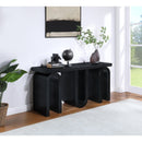  Meridian Westbourne Black Oak Veneer Console Table IMAGE 2
