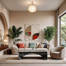  Meridian Palermo Black Marble Coffee Table IMAGE 2