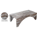  Meridian Palermo Brown Marble Coffee Table IMAGE 10