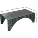  Meridian Palermo Green Marble Coffee Table IMAGE 9