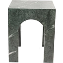 Meridian Palermo Green Marble End Table IMAGE 5