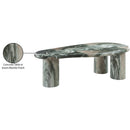  Meridian Sassari Green Marble Finish Concrete Indoor / Outdoor Coffee Table IMAGE 8