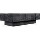  Meridian Anzio Black Oak Veneer Coffee Table IMAGE 6