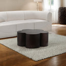  Meridian Lucky Brown Iron Coffee Table IMAGE 2