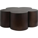  Meridian Lucky Brown Iron Coffee Table IMAGE 3