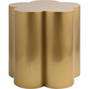  Meridian Lucky Gold Iron End / Side Table IMAGE 4