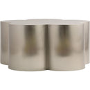  Meridian Lucky Silver Iron Coffee Table IMAGE 4