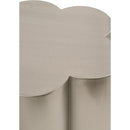  Meridian Lucky Silver Iron Coffee Table IMAGE 6