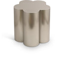  Meridian Lucky Silver Iron End / Side Table IMAGE 1