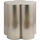  Meridian Lucky Silver Iron End / Side Table IMAGE 4