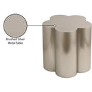  Meridian Lucky Silver Iron End / Side Table IMAGE 8