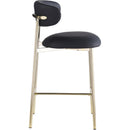  Color_Black -- Meridian Lupita Counter Height Stool IMAGE 4