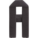  Color_Brown -- Bennett Brown Boucle Fabric Upholstered Dining Chair IMAGE 5