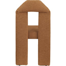  Color_Saddle -- Bennett Saddle Boucle Fabric Upholstered Dining Chair IMAGE 5