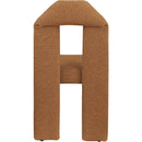 Meridian Bennett Saddle Boucle Fabric Dining Chair IMAGE 5