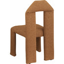  Color_Saddle -- Bennett Saddle Boucle Fabric Upholstered Dining Chair IMAGE 6