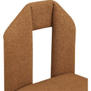  Color_Saddle -- Bennett Saddle Boucle Fabric Upholstered Dining Chair IMAGE 7
