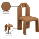  Color_Saddle -- Bennett Saddle Boucle Fabric Upholstered Dining Chair IMAGE 9