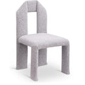  Color_Taupe -- Bennett Taupe Boucle Fabric Upholstered Dining Chair IMAGE 1