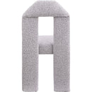 Meridian Bennett Taupe Boucle Fabric Dining Chair IMAGE 5