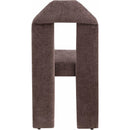 Meridian Bennett Brown Chenille Fabric Dining Chair IMAGE 5
