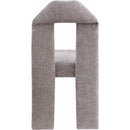  Color_Grey -- Bennett Grey Chenille Fabric Upholstered Dining Chair IMAGE 5