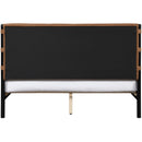  Color_Cognac  Size_Full  -- Meridian Abigail Upholstered Panel Bed IMAGE 5