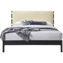  Color_Cream  Size_Full  -- Abigail Cream Vegan Leather Upholstered Full Bed IMAGE 3