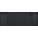 Meridian Amara Black Velvet King Bed IMAGE 5
