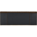  Color_Brown  Size_King  -- Amara Brown Velvet Upholstered King Bed IMAGE 5