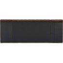 Meridian Amara Brown Velvet King Bed IMAGE 5