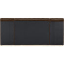Meridian Amara Brown Velvet Queen Bed IMAGE 5