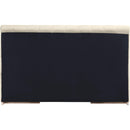 Color_Cream  Size_King  -- Amara Cream Velvet Upholstered King Bed IMAGE 5