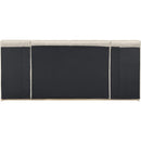  Color_Cream  Size_Queen  -- Amara Cream Velvet Upholstered Queen Bed IMAGE 5