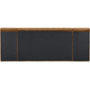  Color_Saddle  Size_King  -- Amara Saddle Velvet Upholstered King Bed IMAGE 5