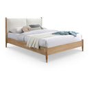  Size_Full -- Meridian Arbor Upholstered Panel Bed IMAGE 1