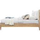 Meridian Arbor Cream Fabric Full Bed IMAGE 4