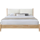  Size_King -- Arbor Cream Fabric Upholstered King Bed IMAGE 3