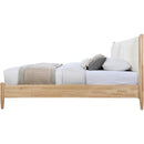  Size_King -- Arbor Cream Fabric Upholstered King Bed IMAGE 4